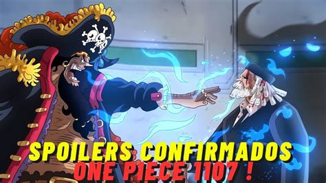 SPOILERS CONFIRMADOS ONE PIECE 1107 LUFFY VS SATURN SANJI VS KIZARU