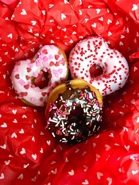 Love At First Bite Irresistible Heart Shaped Donuts For Valentines