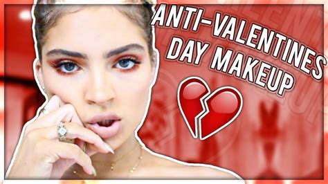 Anti Valentines Day Makeup Tutorial Youtube