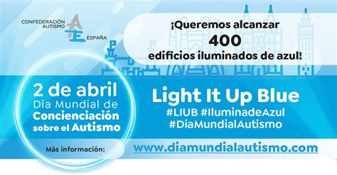 El Movimiento Asociativo Del Autismo Promueve La Iluminaci N En Azul De