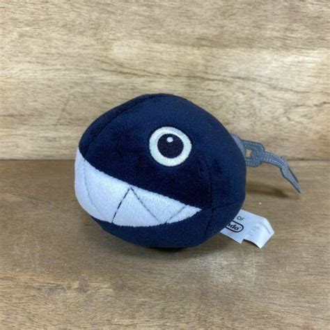 Super Mario Bros Chain Chomp Plush Toy 3918305383