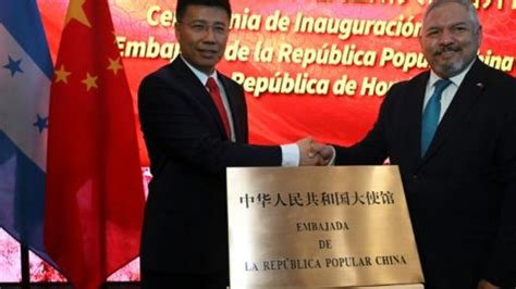 China Inaugura Su Embajada En Honduras SWI Swissinfo Ch