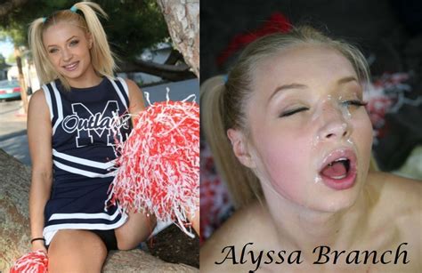 Before After Pornstars Alyssa Branch Porn Pic
