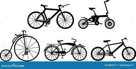 Evoluci N De La Bicicleta Ilustraci N Del Vector Ilustraci N De