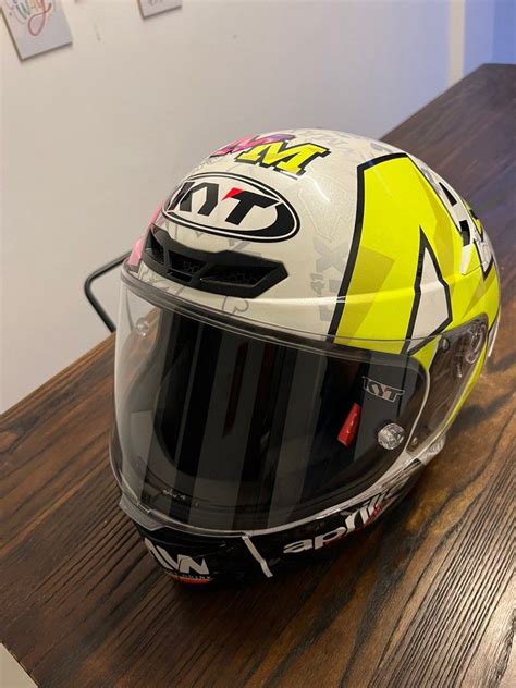 Helm Kyt Tt Course Repaint Espargaro Motor Di Carousell