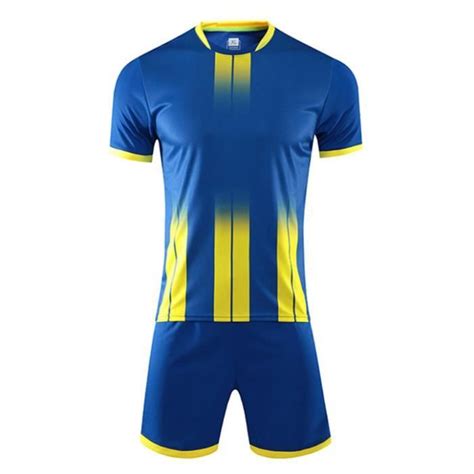 Ensemble Maillot Et Shorts De Football Entra Nement Sportif S Chage