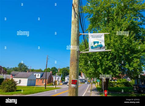 Rue Canusa Street Is The Only Part Of The Canada Usa Border Runs Down The Middle Of A Street