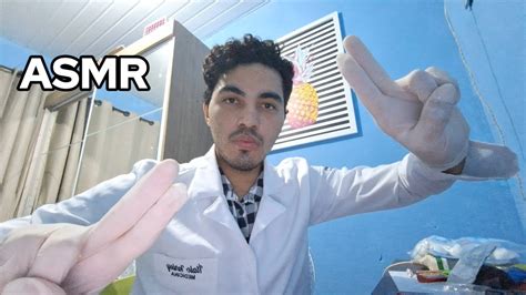 ASMR Exame Dos NERVOS CRANIANOS Completo Roleplay Caseiro YouTube