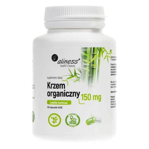 MedicaLine Aliness Krzem organiczny z pędów bambusa 150 mg Suplement