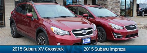 Exeter Subaru Subaru Impreza Vs Xv Crosstrek Comparison New Subaru