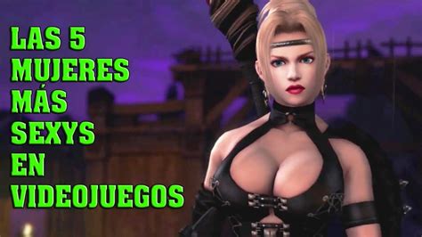 Las 5 Mujeres Más Sexys En Videojuegos Top 5 Youtube