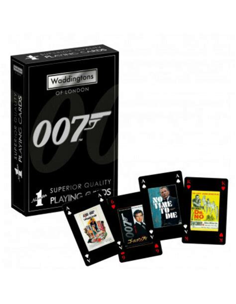 James Bond Playing Cards Selected Ts