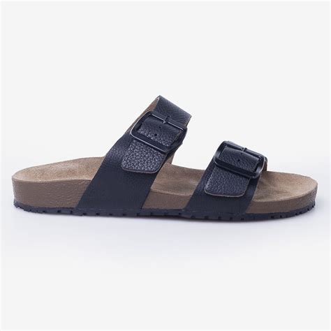 Sand Lia Feminina Papete Birken Nathos De Couro Leg Timo