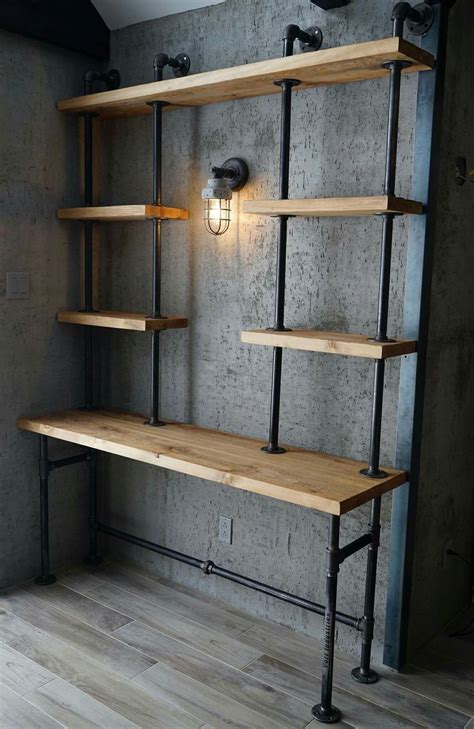 24 Affordable Pipe Shelves Ideas Artofit