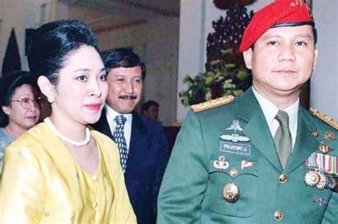 Kisah Cinta Prabowo Subianto Dan Titiek Soeharto Terganjal Isu Politik