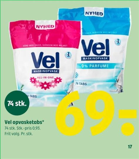 Vel Maskinopvask Tabs Tilbud Hos Coop