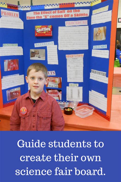 Science Fair Project Labels And Title Template Editable And For