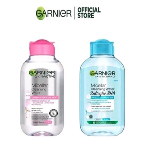 Jual GARNIER MICELLAR WATER PINK DAN BIRU 125ML Shopee Indonesia