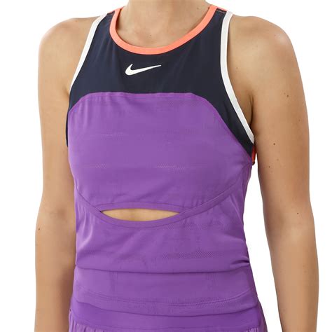 Buy Nike Court Slam Mb Tank Top Women Violet Dark Blue Online Tennis Point Uk