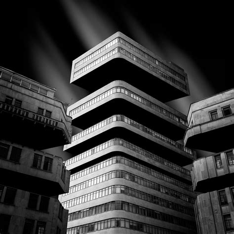 Mesmerizing Monochrome Pictures Of Deconstructed Architecture Fubiz Media