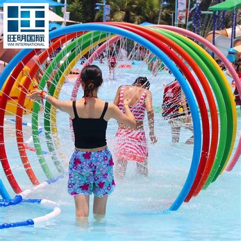 Children Funny Water Game For Amusement Park Theme Park Fiberglass