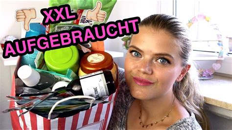 Xxl Aufgebraucht Tops Flops Youtube