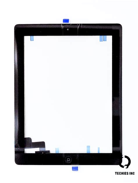 IPad 2 Digitizer Home Button Black Original Quality Techies Parts