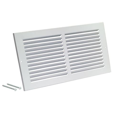 Speedi Grille 30 In X 20 In Return Air Vent Grille White With Fixed