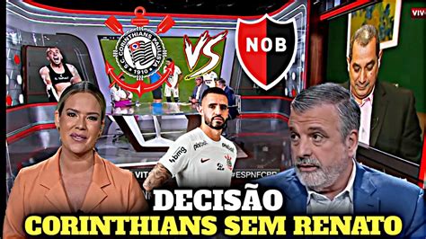 PASCOAL ACREDITA NA VITÓRIA DO CORINTHIANS EM JOGO PELA SUL AMERICANA