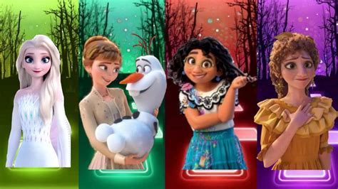 Let It Go Do You Wanna Build A Snowman I See The Light Encanto Songs Disney Princesses