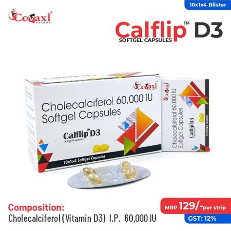 Calflip D3 Softgels