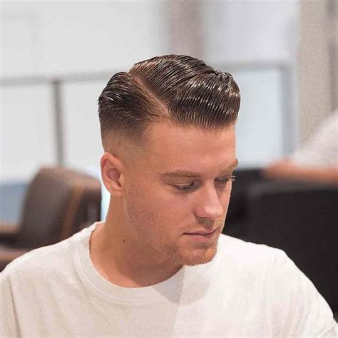 Best Fade Haircut For Men In Low Fade Haircut Pompadour Fade