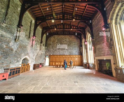 medieval castle dining room  res stock photography  images alamy