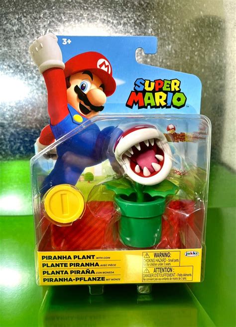 2023 Jakks Pacific World Of Nintendo Action Figure Piranha Plant W