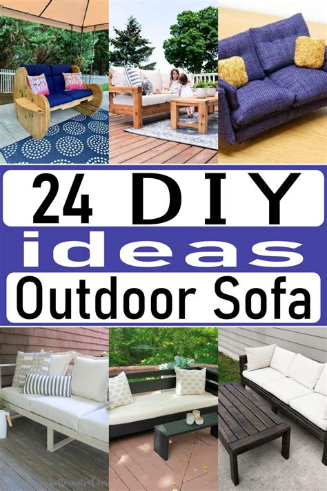 DIY Outdoor Sofa Plans For Backyard Craftsy