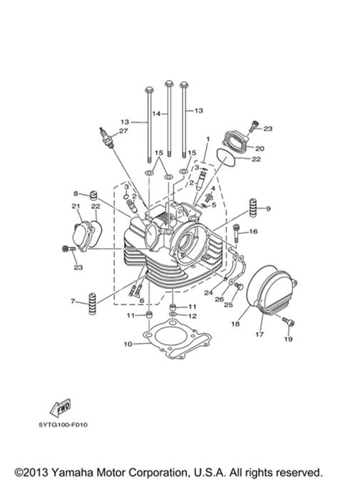 Yamaha Warrior 350 Parts Diagram