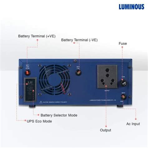 Single Luminous Va Eco Watt Neo Square Wave Inverter Digital