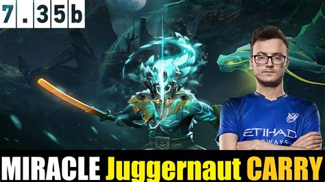 MIRACLE Juggernaut HC 7 35B DOTA 2 HIGHEST MMR MATCH Dota2