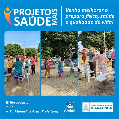 Site Oficial Da Prefeitura Municipal De Igaratinga Projeto Mais Sa De