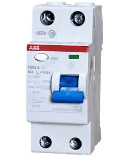 Interruptor Diferencial Monofásico 40A ABB 30mA Tipo A 2P al Mejor Precio