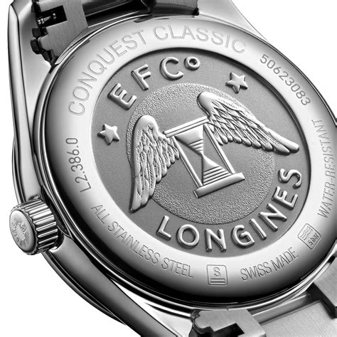 Longines Conquest Classic 34mm Ladies Watch Silver L23860726 Goldsmiths