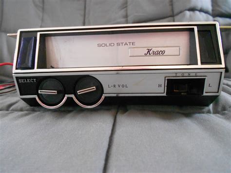 Vintage Kraco Track Tape Player Ebay