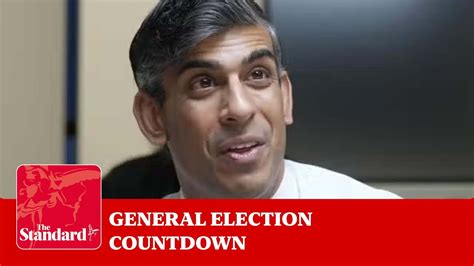 Uk General Election Sunak And Starmer Signal Countdown The Standard Podcast Youtube