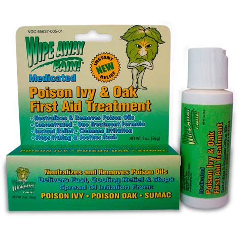 Poison Ivy Oak Sumac Treament Medicated Ointment Rash Itch Relief 2oz — Alltopbargains