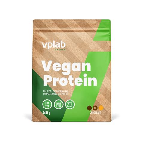 VPLAB Vegan Protein Chocolate Pulveris 500g BENU L