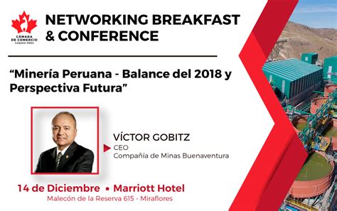 Networking Breakfast Conference Víctor Gobitz Minería Peruana