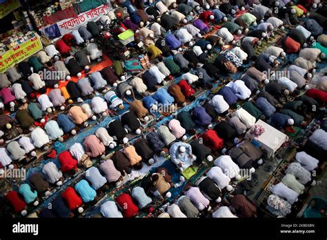 Muslim Devotees Pray As They Attend The World Muslim Congregation Also