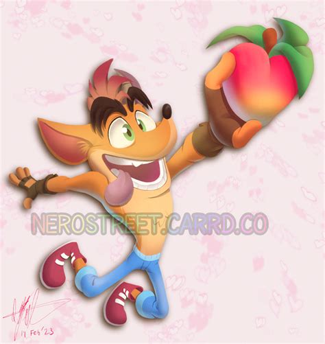 Crash Bandicoot Valentine By Nerostreet On Newgrounds