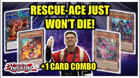 INSANE TIER 1 RESCUE ACE DECK PROFILE 1 CARD COMBO Yu Gi Oh YouTube