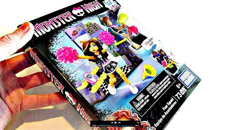 Monster High Fearleaders Mega Bloks Building Blocks Opening And